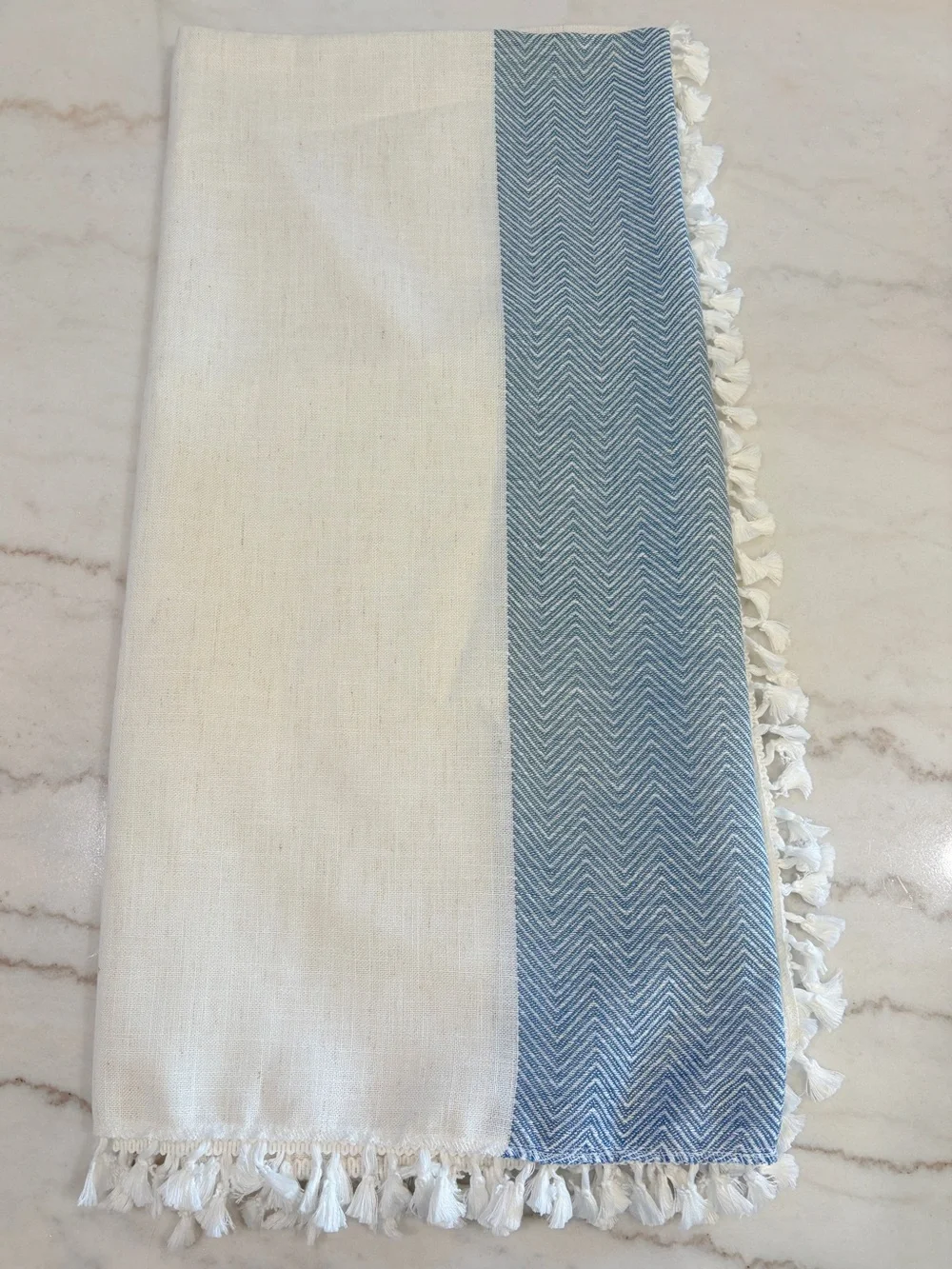 Cotton Linen Waterproof Farmhouse Tablecloth